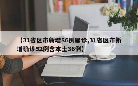 【31省区市新增86例确诊,31省区市新增确诊52例含本土36例】