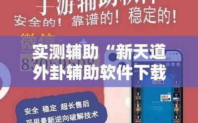 实测辅助“新天道外卦辅助软件下载”开挂辅助脚本+详细开挂安装教程