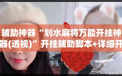 辅助神器“划水麻将万能开挂神器(透视)”开挂辅助脚本+详细开挂安装教程