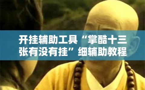 开挂辅助工具“掌酷十三张有没有挂”细辅助教程分享