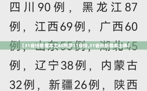 【31省份新增本土68例涉11省份,31省份新增本土确】