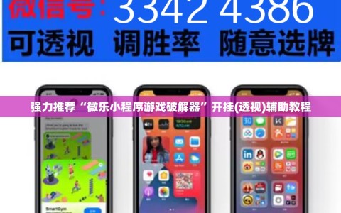 强力推荐“微乐小程序游戏破解器”开挂(透视)辅助教程