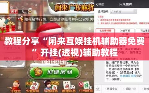 教程分享“闲来互娱挂机辅助器免费”开挂(透视)辅助教程