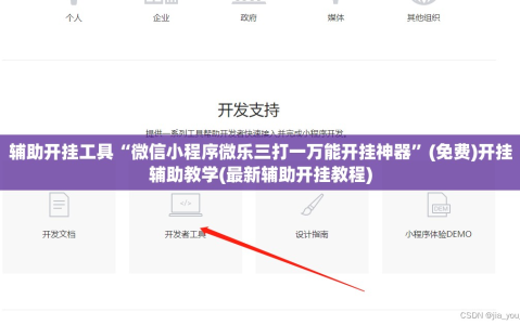 辅助开挂工具“微信小程序微乐三打一万能开挂神器”(免费)开挂辅助教学(最新辅助开挂教程)