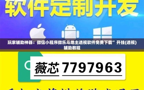 玩家辅助神器：微信小程序微乐斗地主透视软件免费下载”开挂(透视)辅助教程