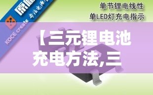 【三元锂电池充电方法,三元锂电池充电方法视频】