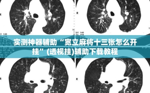 实测神器辅助“宽立麻将十三张怎么开挂”(透视挂)辅助下载教程