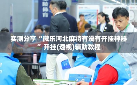 实测分享“微乐河北麻将有没有开挂神器”开挂(透视)辅助教程