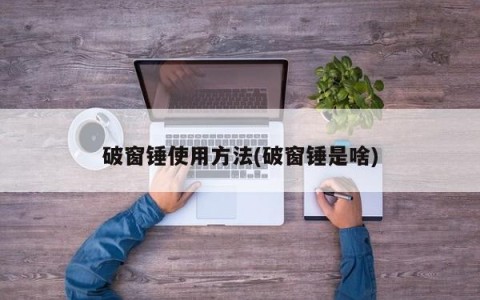 破窗锤使用方法(破窗锤是啥)