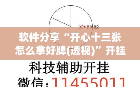 软件分享“开心十三张怎么拿好牌(透视)”开挂辅助脚本+详细开挂安装教程