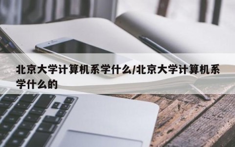 北京大学计算机系学什么/北京大学计算机系学什么的