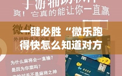 一键必胜“微乐跑得快怎么知道对方开挂”(透视挂)辅助下载教程