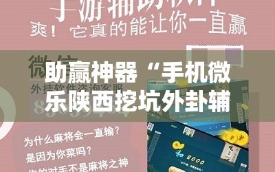 助赢神器“手机微乐陕西挖坑外卦辅助软件下载”细辅助教程分享