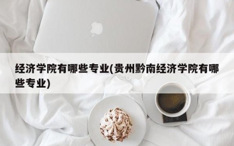 经济学院有哪些专业(贵州黔南经济学院有哪些专业)