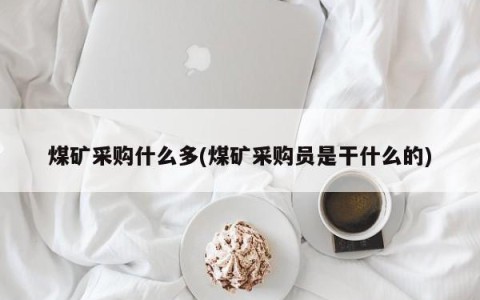 煤矿采购什么多(煤矿采购员是干什么的)