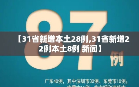 【31省新增本土28例,31省新增22例本土8例 新闻】
