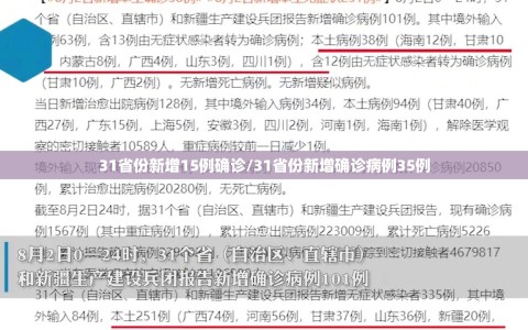 31省份新增15例确诊/31省份新增确诊病例35例