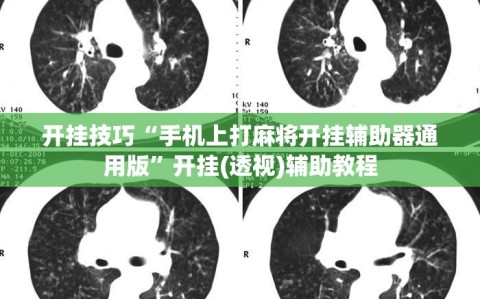 开挂技巧“手机上打麻将开挂辅助器通用版”开挂(透视)辅助教程