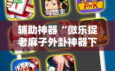 辅助神器“微乐捉老麻子外卦神器下载安装”其实确实有挂
