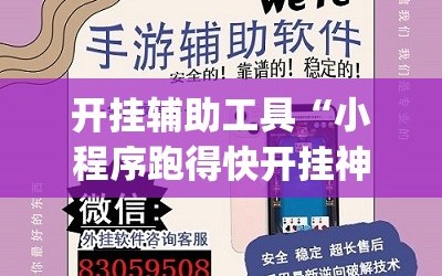 开挂辅助工具“小程序跑得快开挂神器”(透视挂)辅助下载教程
