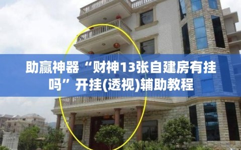 助赢神器“财神13张自建房有挂吗”开挂(透视)辅助教程