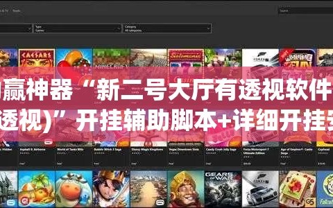 助赢神器“新二号大厅有透视软件吗(透视)”开挂辅助脚本+详细开挂安装教程