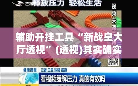 辅助开挂工具“新战皇大厅透视”(透视)其实确实有挂