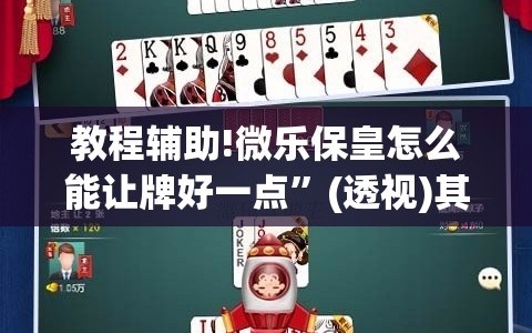 教程辅助!微乐保皇怎么能让牌好一点”(透视)其实确实有挂