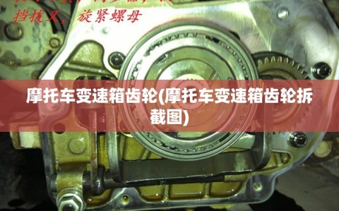 摩托车变速箱齿轮(摩托车变速箱齿轮拆截图)