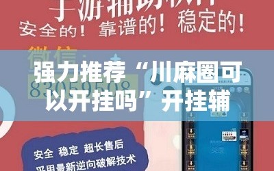 强力推荐“川麻圈可以开挂吗”开挂辅助脚本+详细开挂安装教程