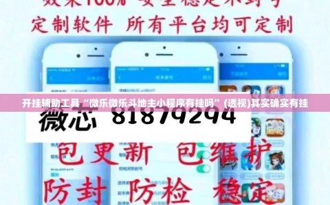 开挂辅助工具“微乐微乐斗地主小程序有挂吗”(透视)其实确实有挂