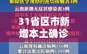 31省区市新增本土确诊2例在云南/云南新增本土确诊1例会