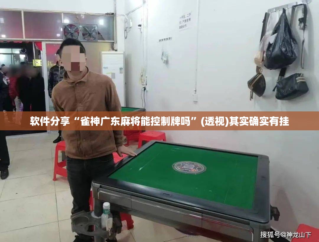 软件分享“雀神广东麻将能控制牌吗”(透视)其实确实有挂