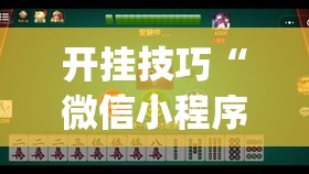 开挂技巧“微信小程序微乐麻将免费开挂”开挂(透视)辅助教程
