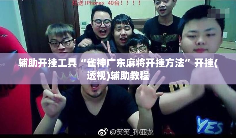 辅助开挂工具“雀神广东麻将开挂方法	”开挂(透视)辅助教程
