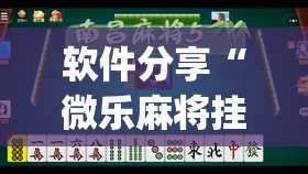 软件分享“微乐麻将挂试用一天(透视)	”开挂辅助脚本+详细开挂安装教程