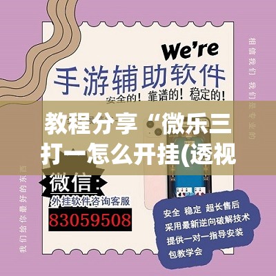 教程分享“微乐三打一怎么开挂(透视)”开挂辅助脚本+详细开挂安装教程