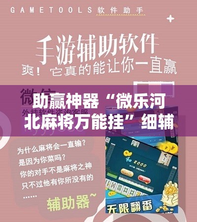 助赢神器“微乐河北麻将万能挂”细辅助教程分享