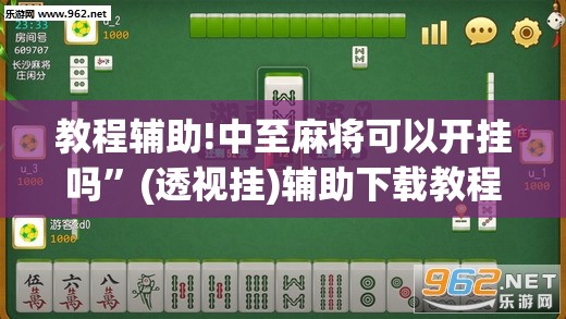 教程辅助!中至麻将可以开挂吗”(透视挂)辅助下载教程