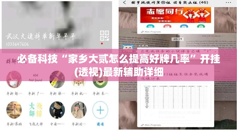 必备科技“家乡大贰怎么提高好牌几率”开挂(透视)最新辅助详细