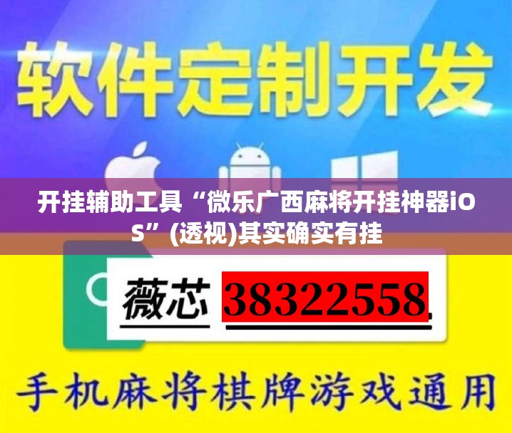 开挂辅助工具“微乐广西麻将开挂神器iOS”(透视)其实确实有挂