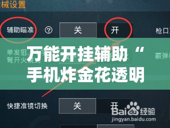 万能开挂辅助“手机炸金花透明挂”详细开挂教程