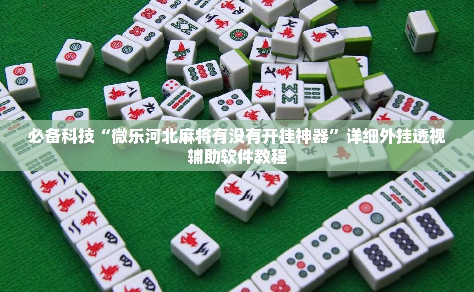 必备科技“微乐河北麻将有没有开挂神器”详细外挂透视辅助软件教程
