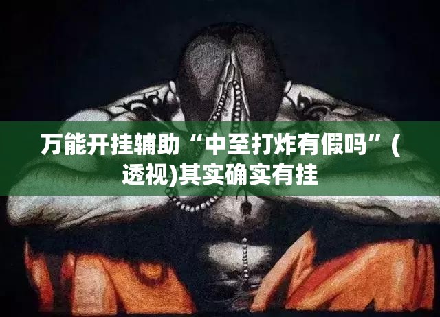 万能开挂辅助“中至打炸有假吗”(透视)其实确实有挂