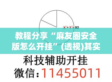 教程分享“麻友圈安全版怎么开挂”(透视)其实确实有挂