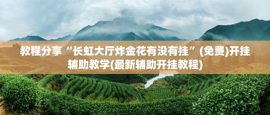 教程分享“长虹大厅炸金花有没有挂”(免费)开挂辅助教学(最新辅助开挂教程)