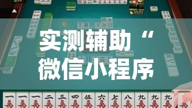 实测辅助“微信小程序雀神麻将如何提高胜率”原来可以开挂