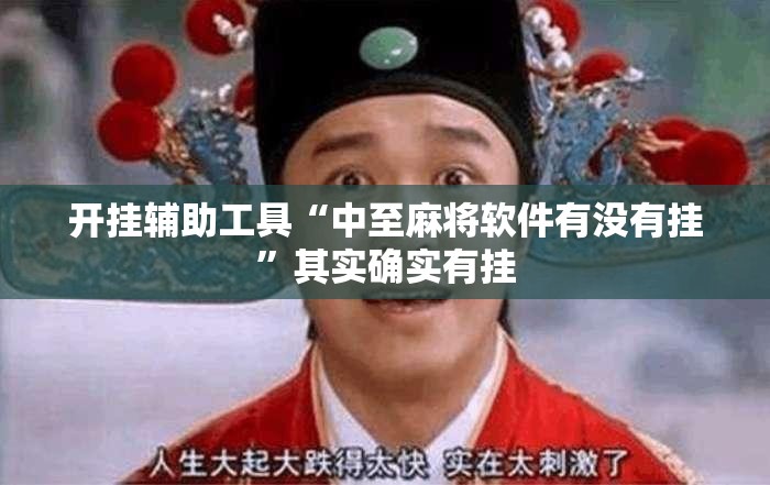 开挂辅助工具“中至麻将软件有没有挂”其实确实有挂
