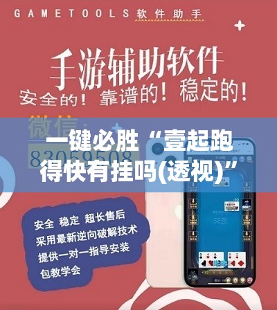 一键必胜“壹起跑得快有挂吗(透视)”开挂辅助脚本+详细开挂安装教程
