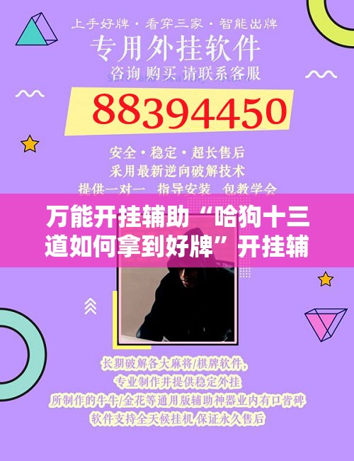 万能开挂辅助“哈狗十三道如何拿到好牌”开挂辅助脚本+详细开挂安装教程